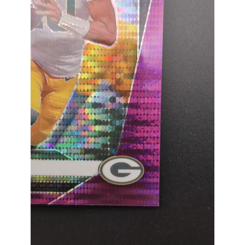 2024 Panini Prizm Jordan Love #101 Purple Pulsar Prizm Green Bay Packers